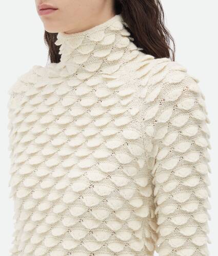 Fish Scale Wool Sweater