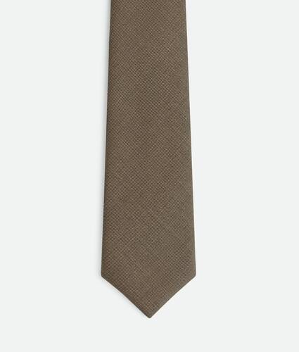 羊毛斜纹领带 