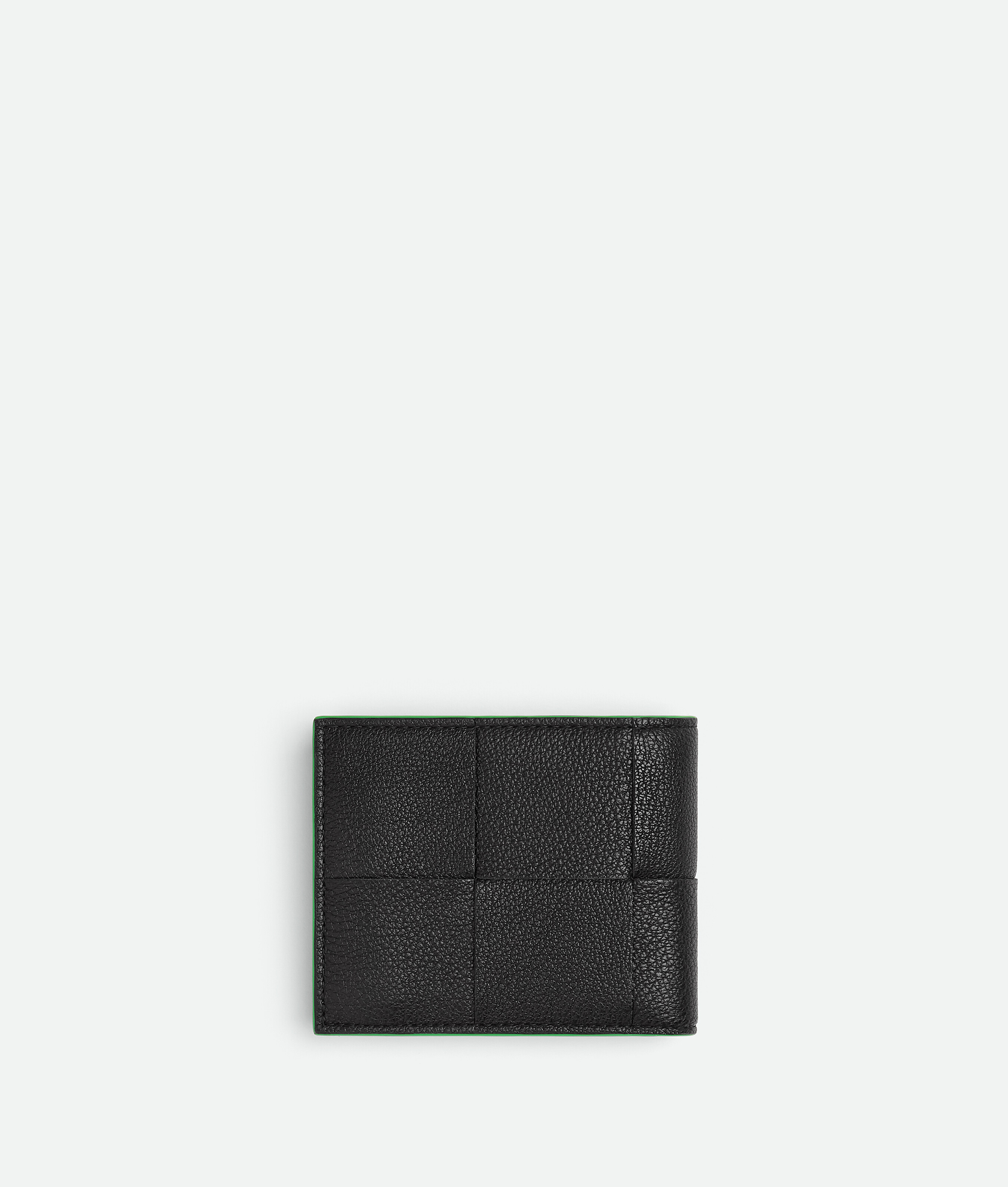 Shop Bottega Veneta Cassette Bi-fold Wallet With Coin Purse In Black