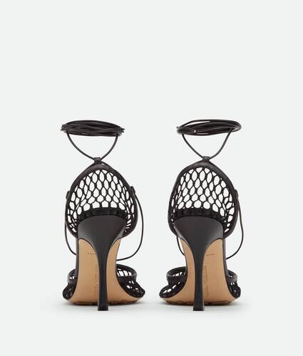 Stretch Lace-Up Sandal