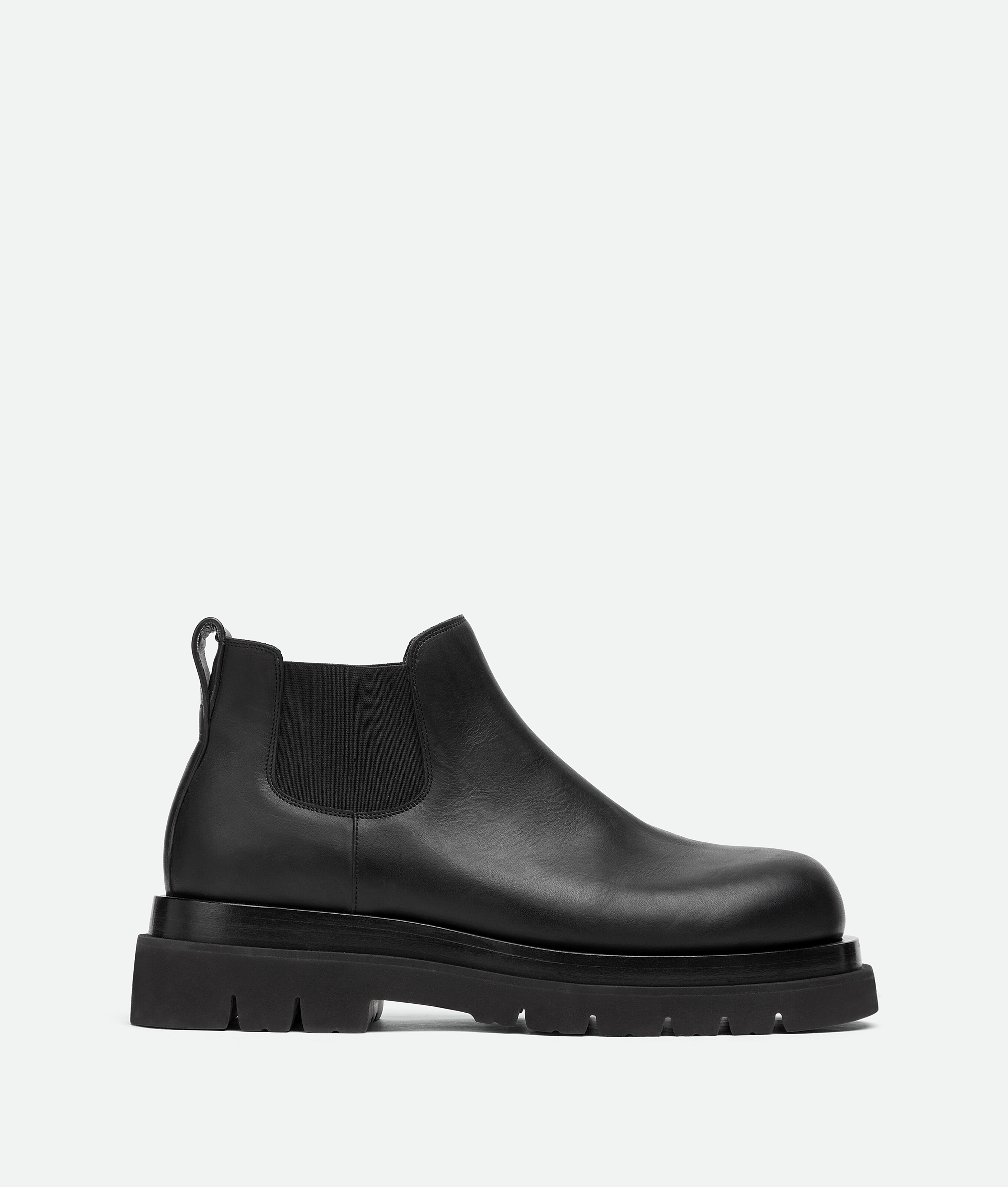 Men's Lug Chelsea Ankle Boot in Black