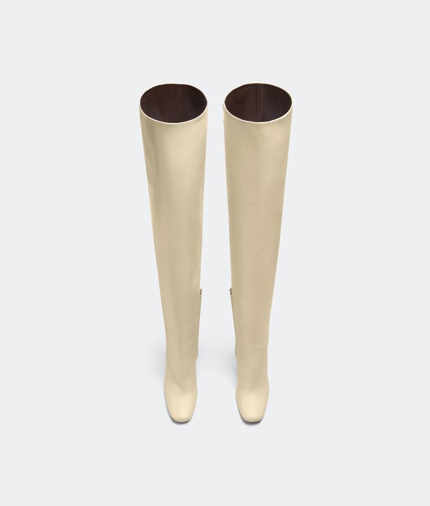 Bottega Veneta® Women's Canalazzo Over-The-Knee Boot in Butter. Shop ...
