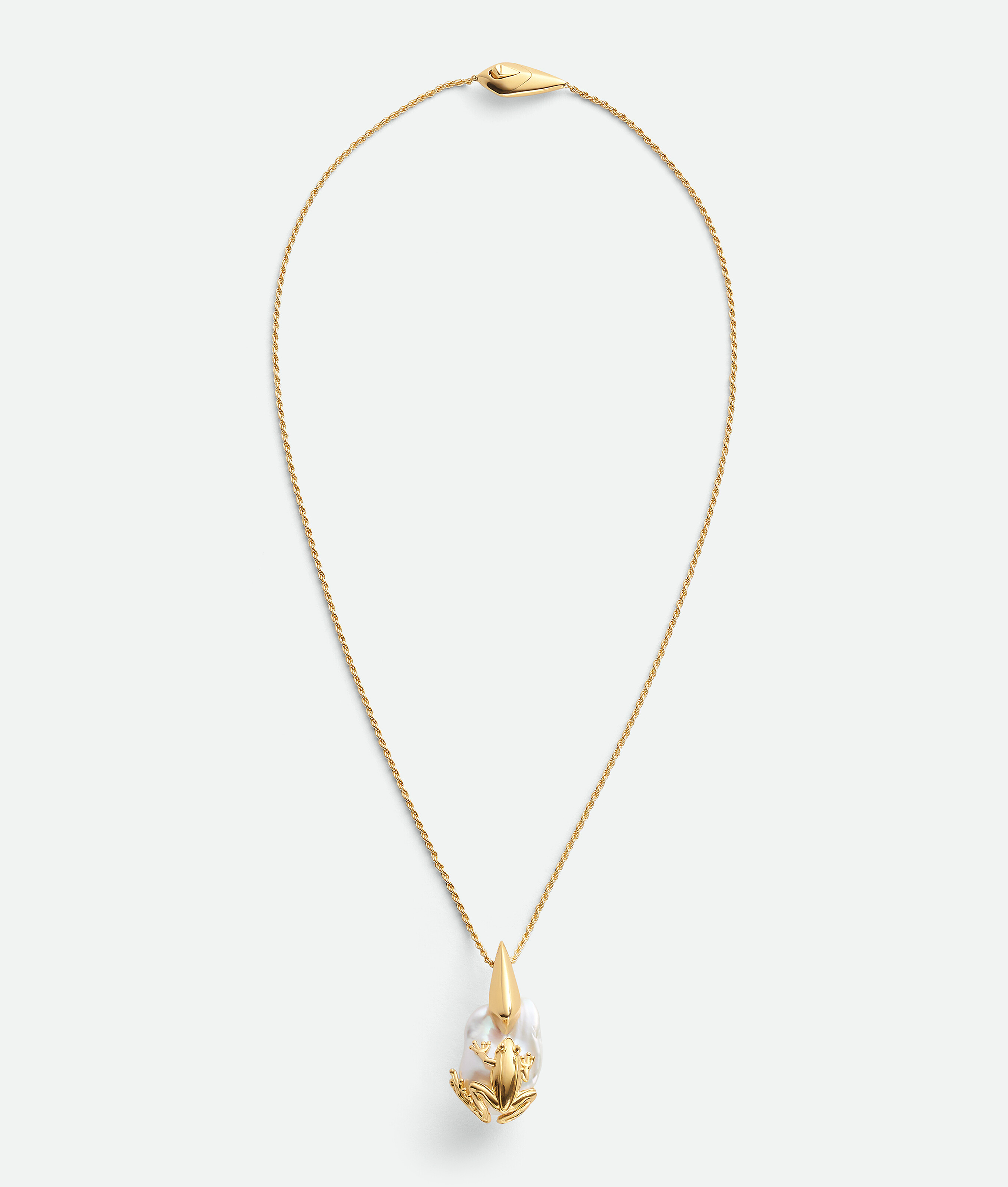 Bottega Veneta Rana Pearl Necklace In White