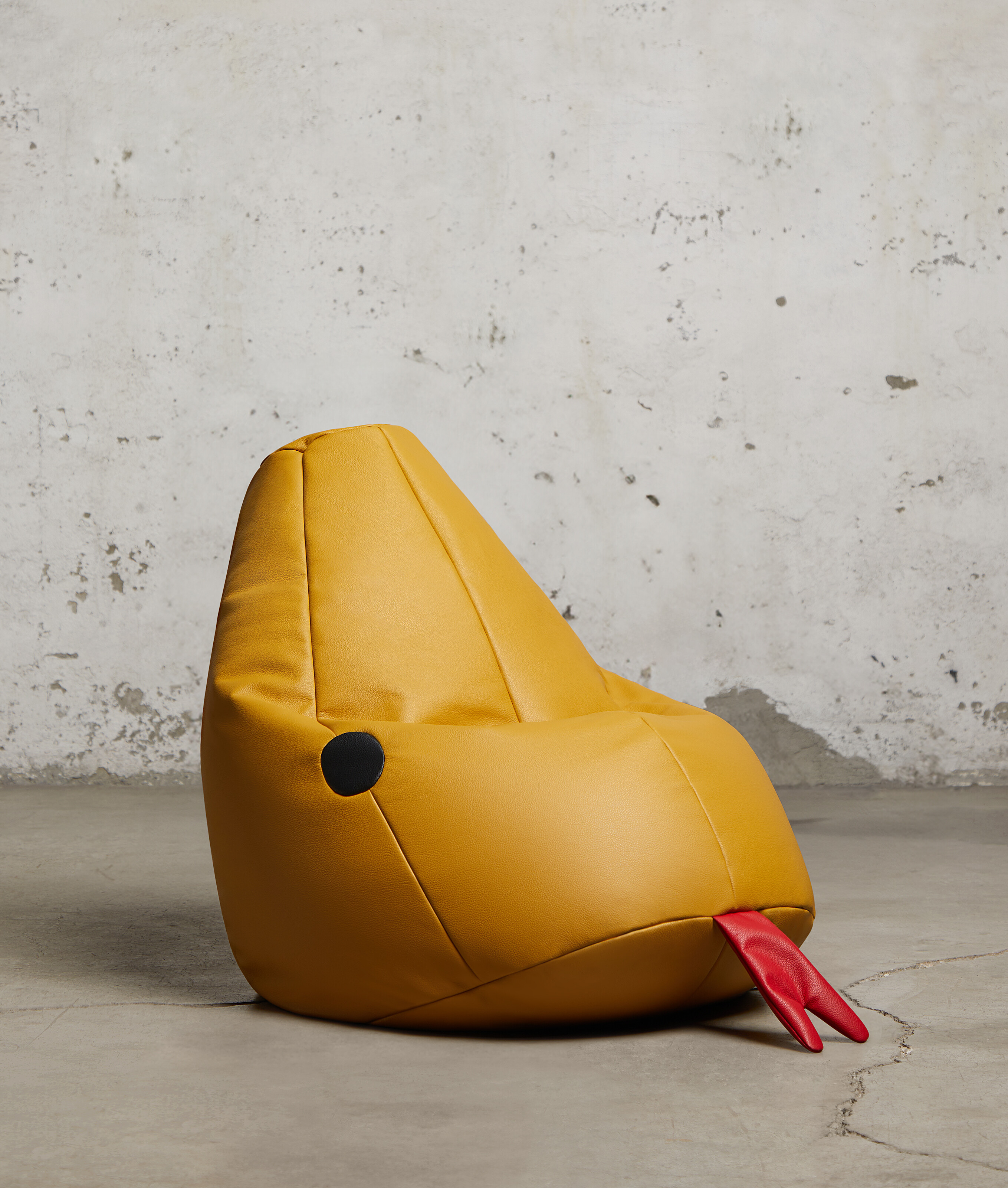 Bottega Veneta Small Snake Pouf - Yellow - Unisex -