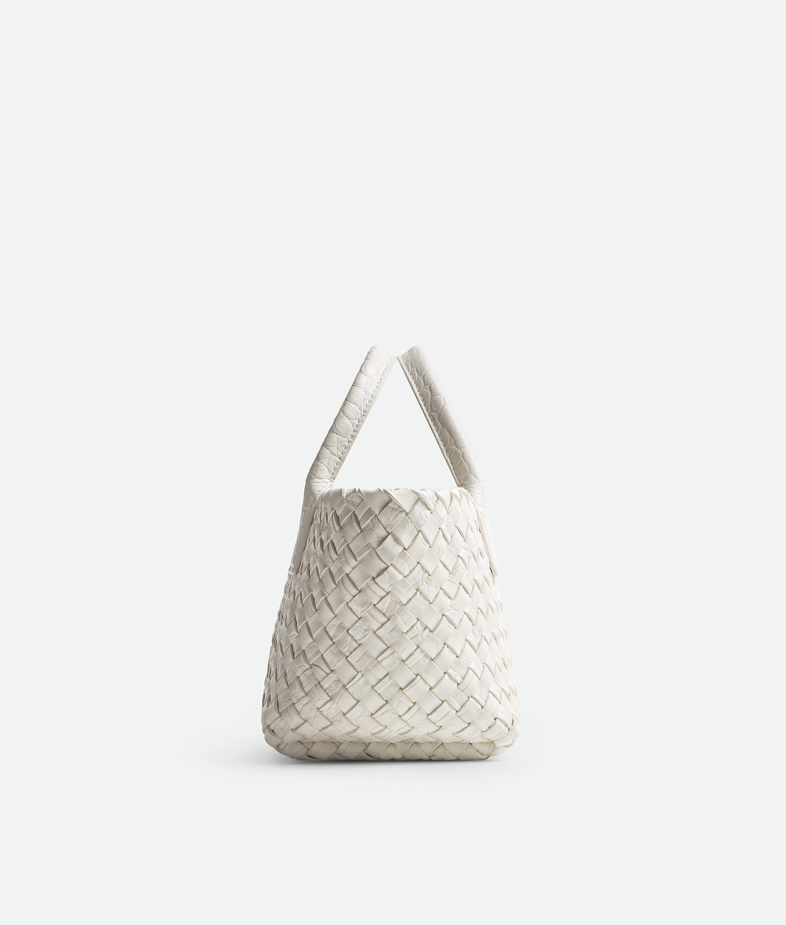 Women's Mini Cabat in White Bottega Veneta United Arab Emirates EN - Image 2