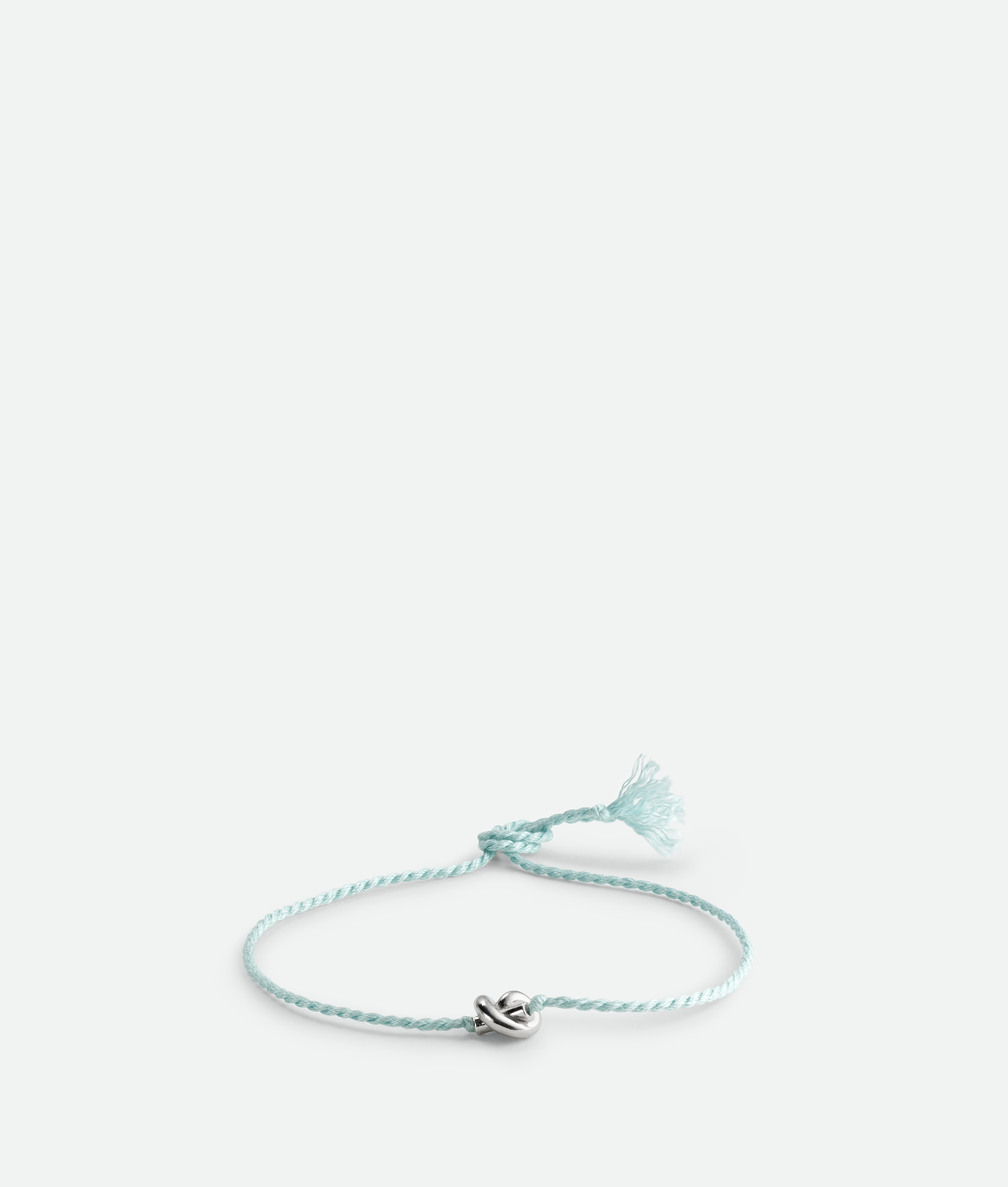 Bottega Veneta Knot Armband In Teal