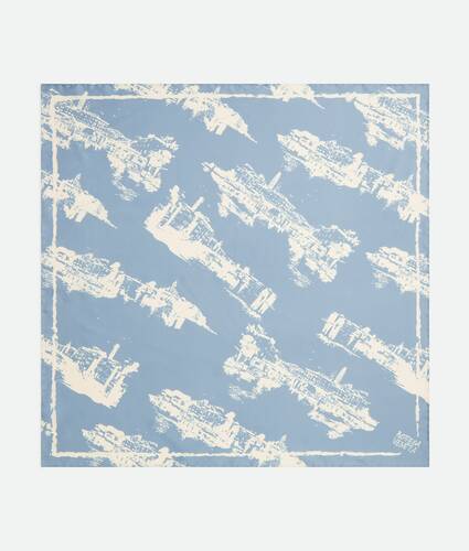 Italian Postcard Silk Foulard