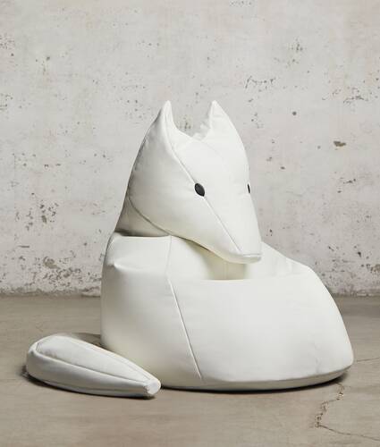 Medium Fox Pouf