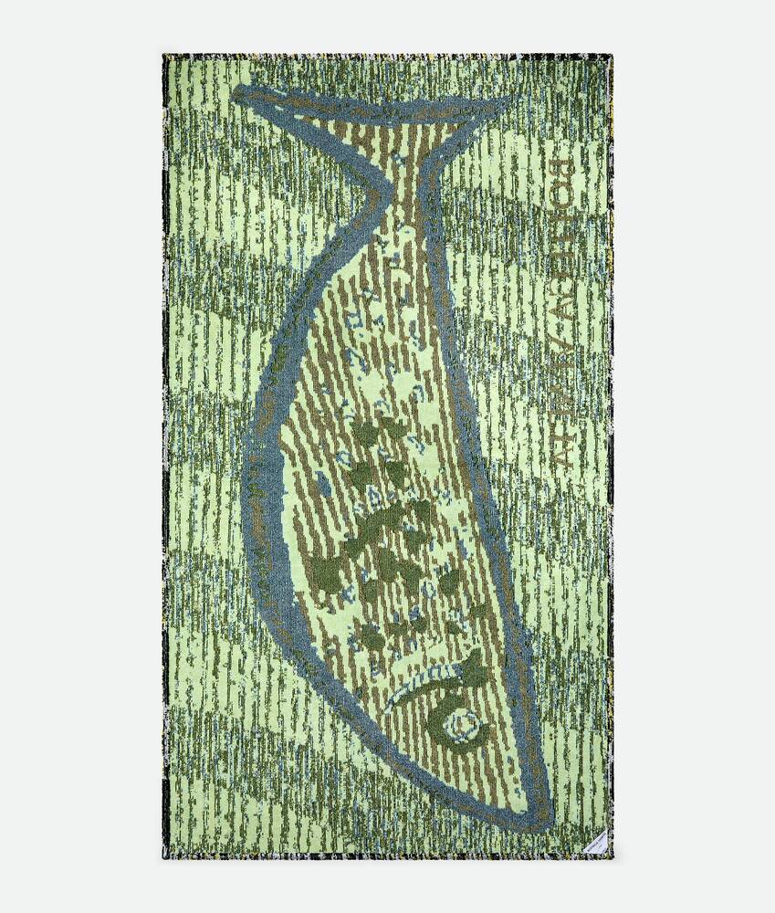 Display a large version of the product image 2 - Fish Jacquard Beach Towel