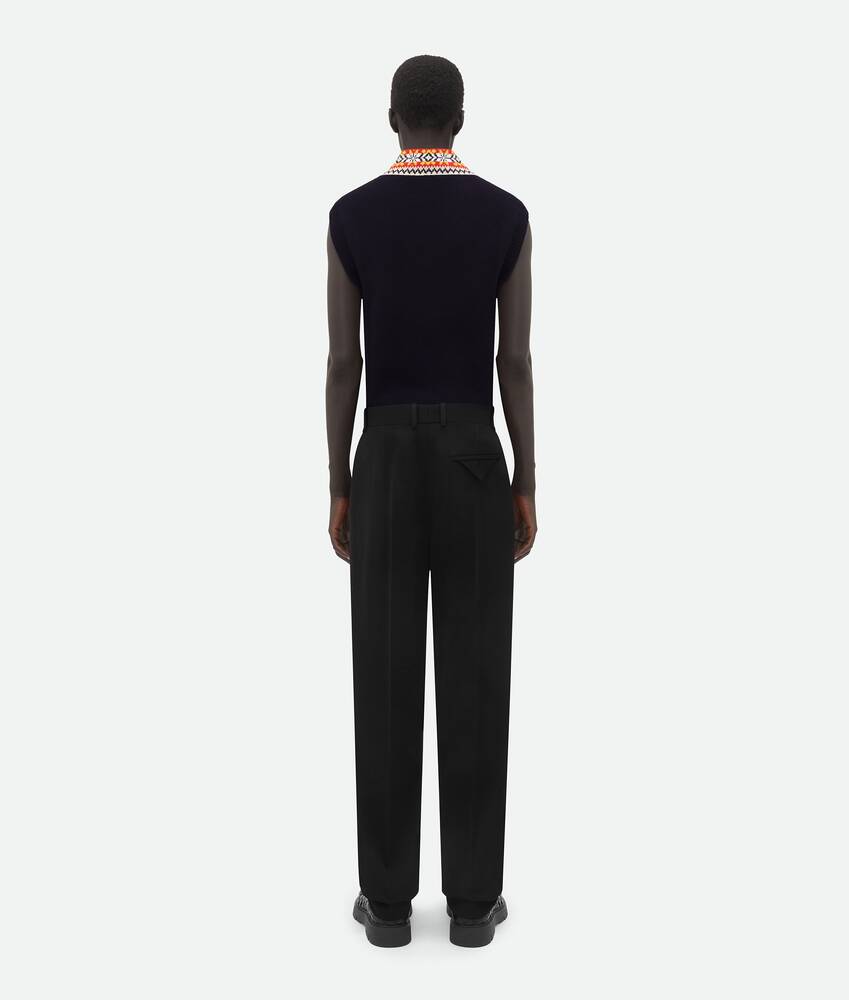 Display a large version of the product image 3 - Pleated Sartorial Wool Twill Trousers