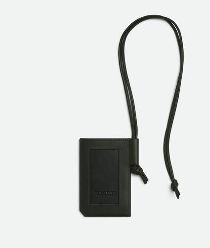 Intrecciato Piccolo Badge Holder