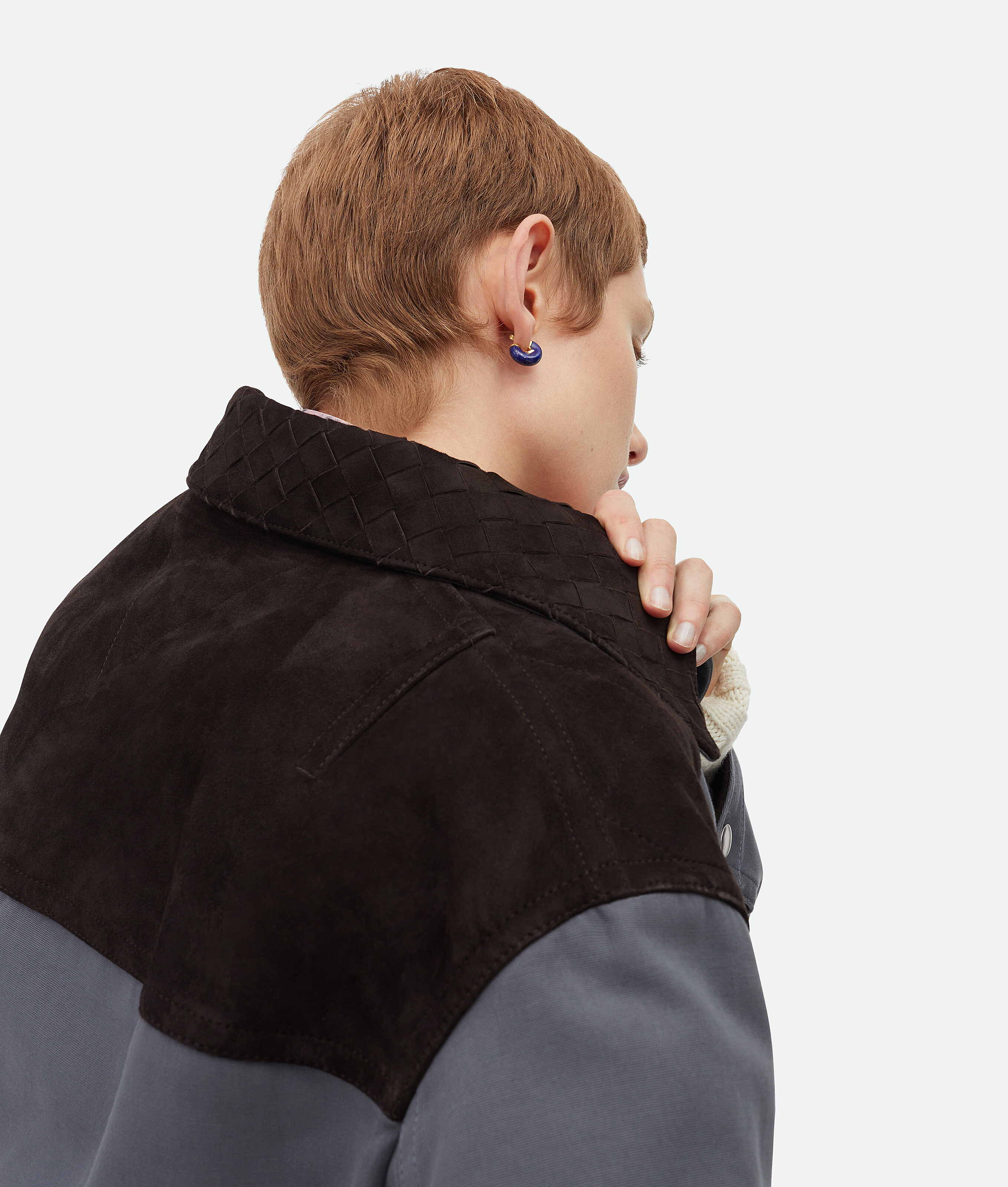 BOTTEGA VENETA BLOUSON AUS BAUMWOLLCANVAS