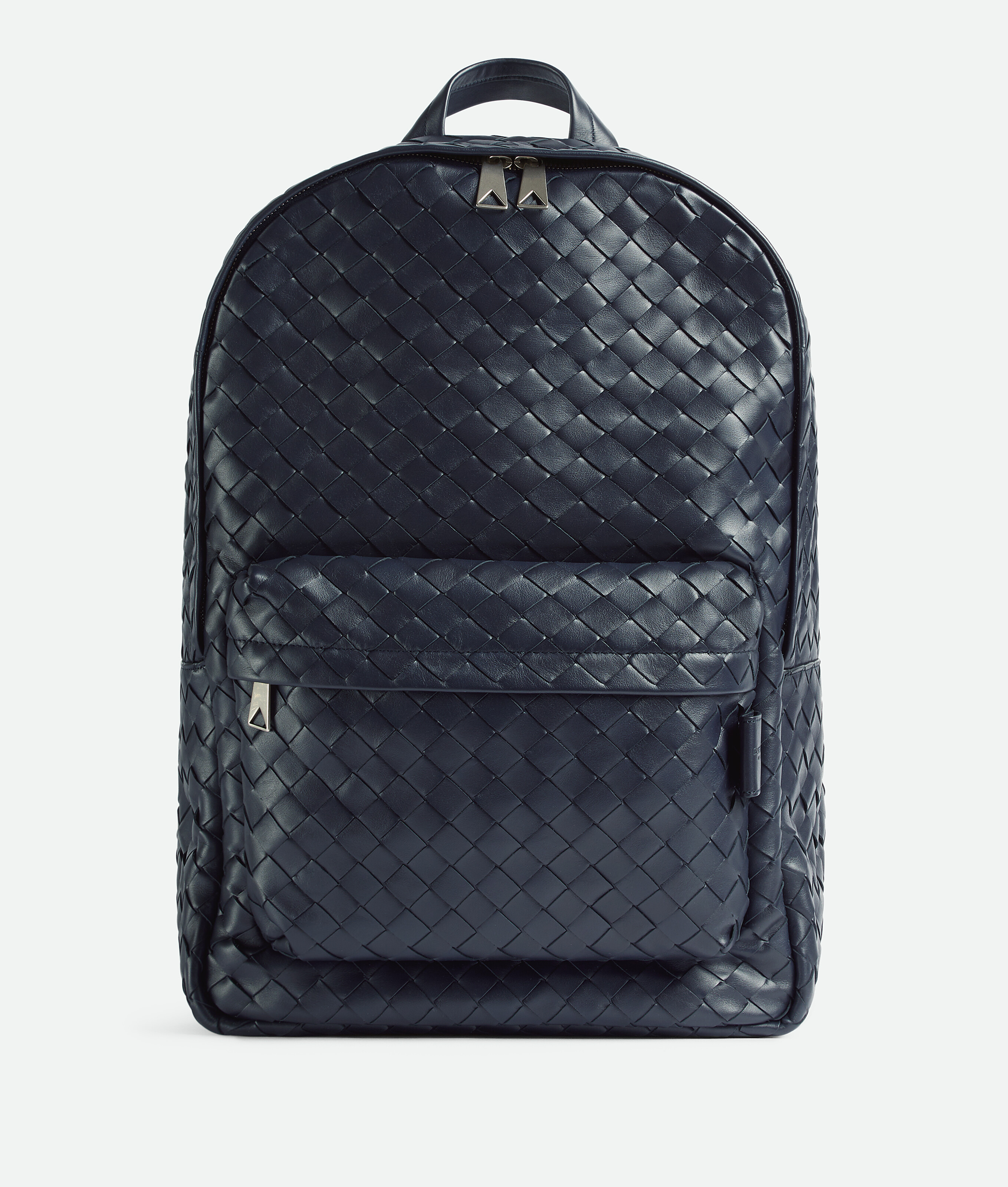Shop Bottega Veneta Medium Intrecciato Backpack In Blue