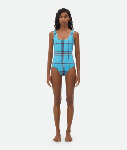 Display a large version of the product image 1 - Smocked Nylon Swimsuit