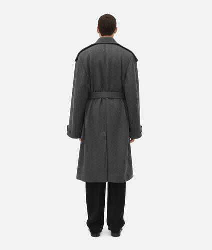 Double Face Wool Trench Coat