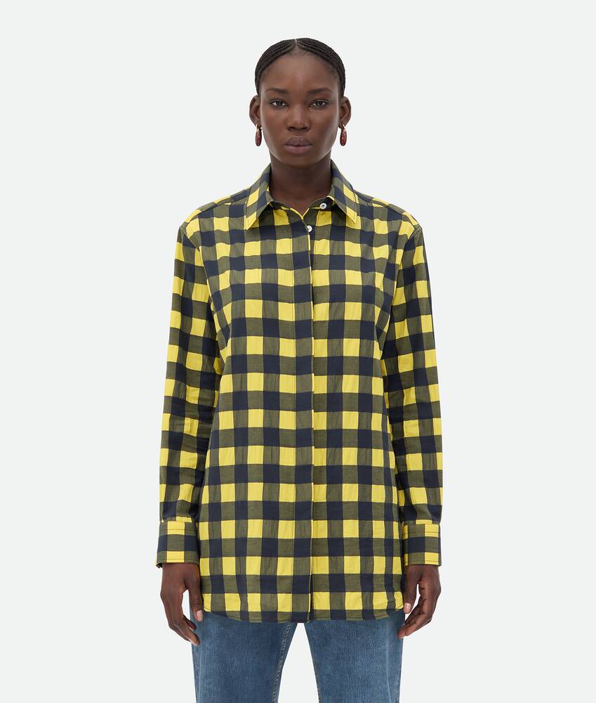 Display a large version of the product image 1 - Gingham Cotton Shirt 