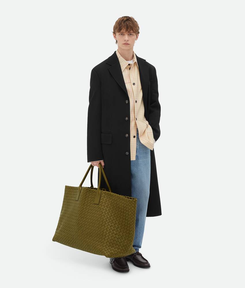 Bottega Veneta Men s Maxi Cabat in Olive oil. Shop online now