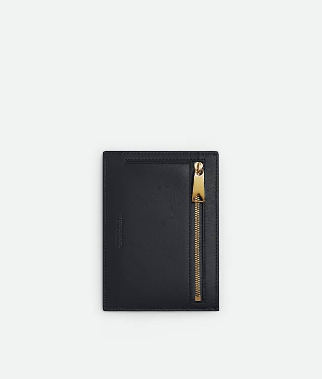 Porte-monnaie Minimaliste - Étui Cartes Noir - Petit Et Fin Pour Homme Et Femme - Fermeture Pinçable - 14