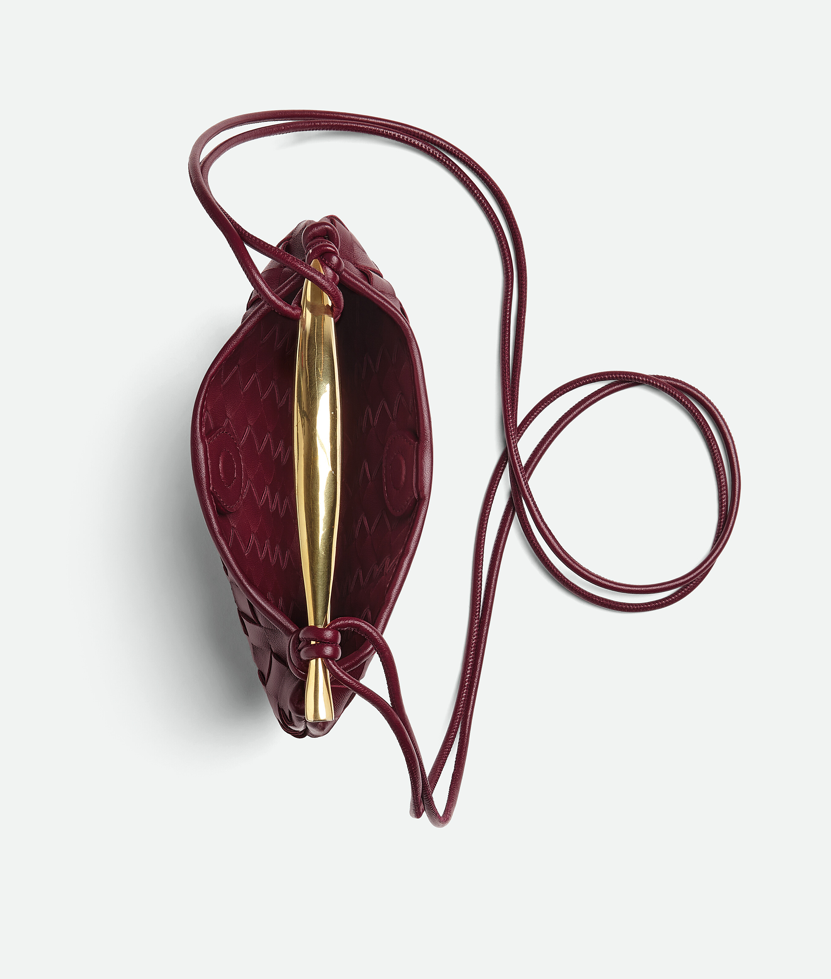 Bottega Veneta Mini Sardine In Bordeaux