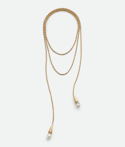 Pearl Scarf Necklace