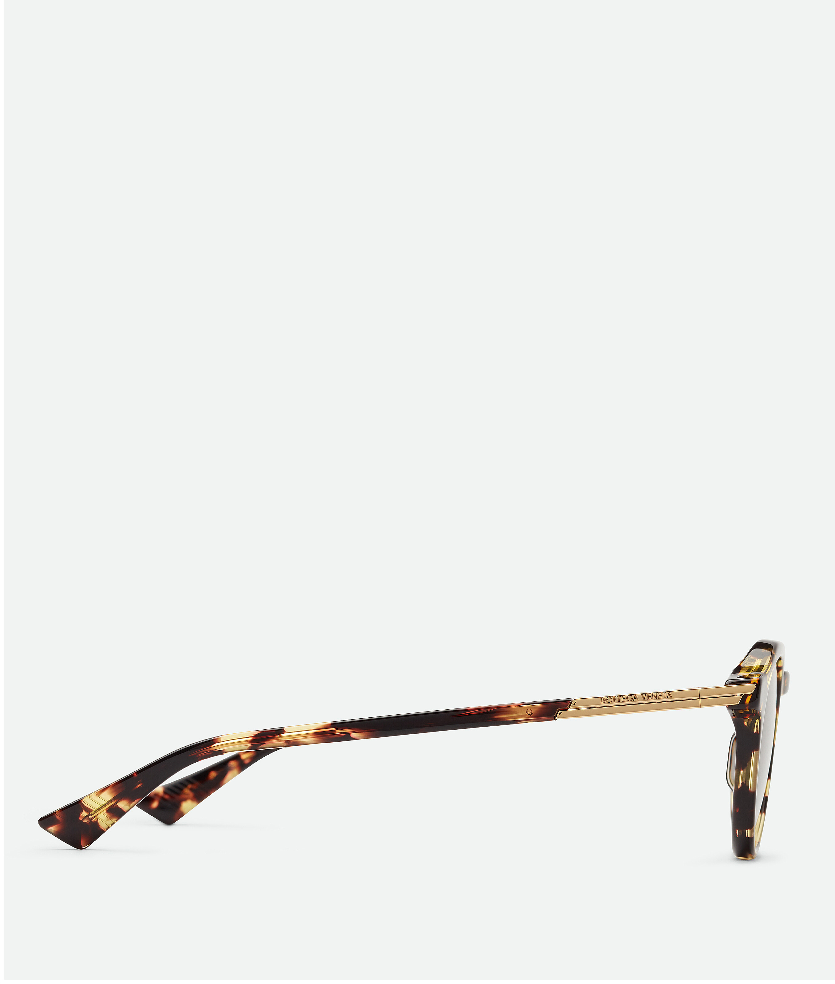 Shop Bottega Veneta Forte Panthos Sunglasses In Brown