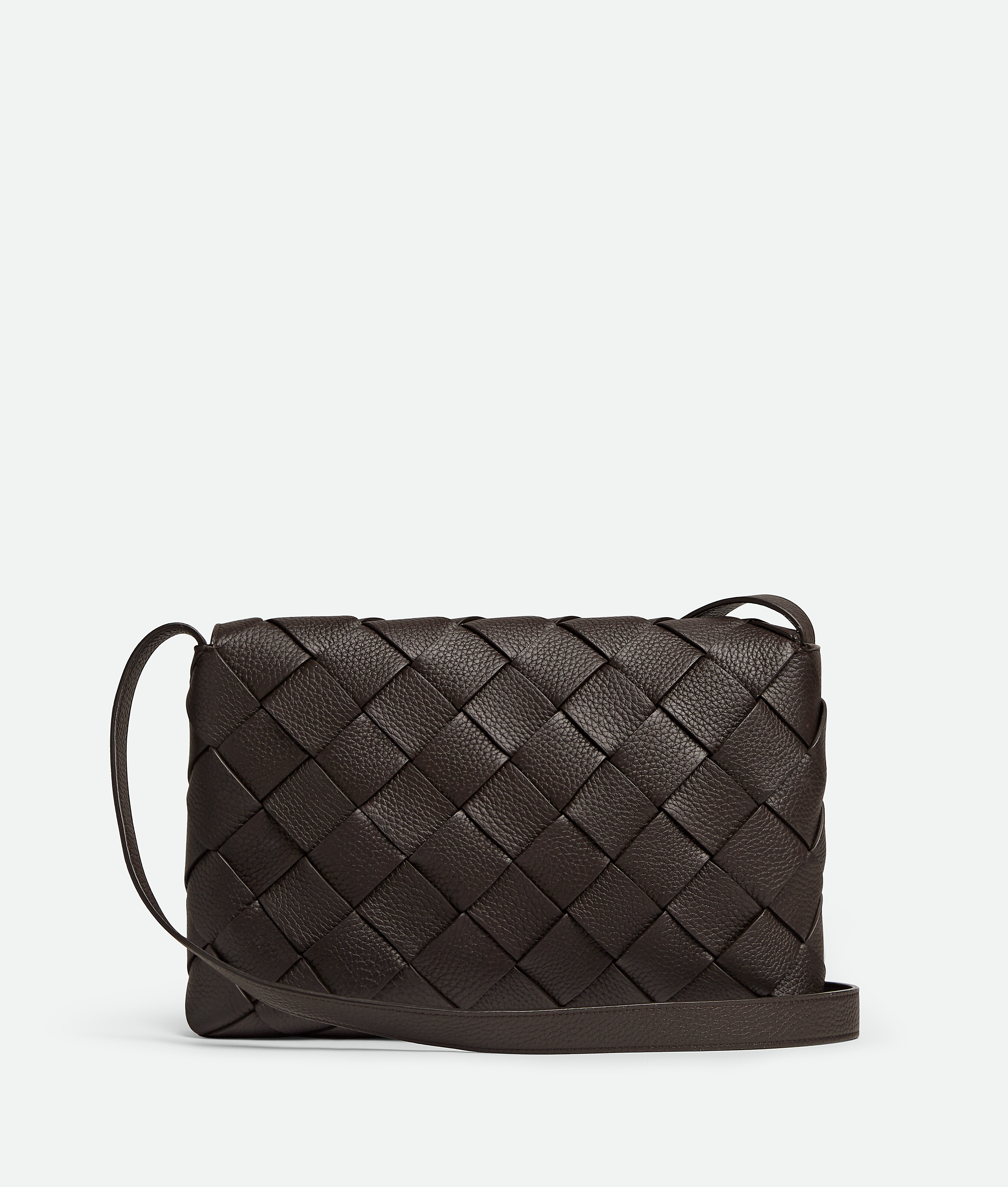 Bottega Veneta Diago Leather Crossbody Bag In Fondant