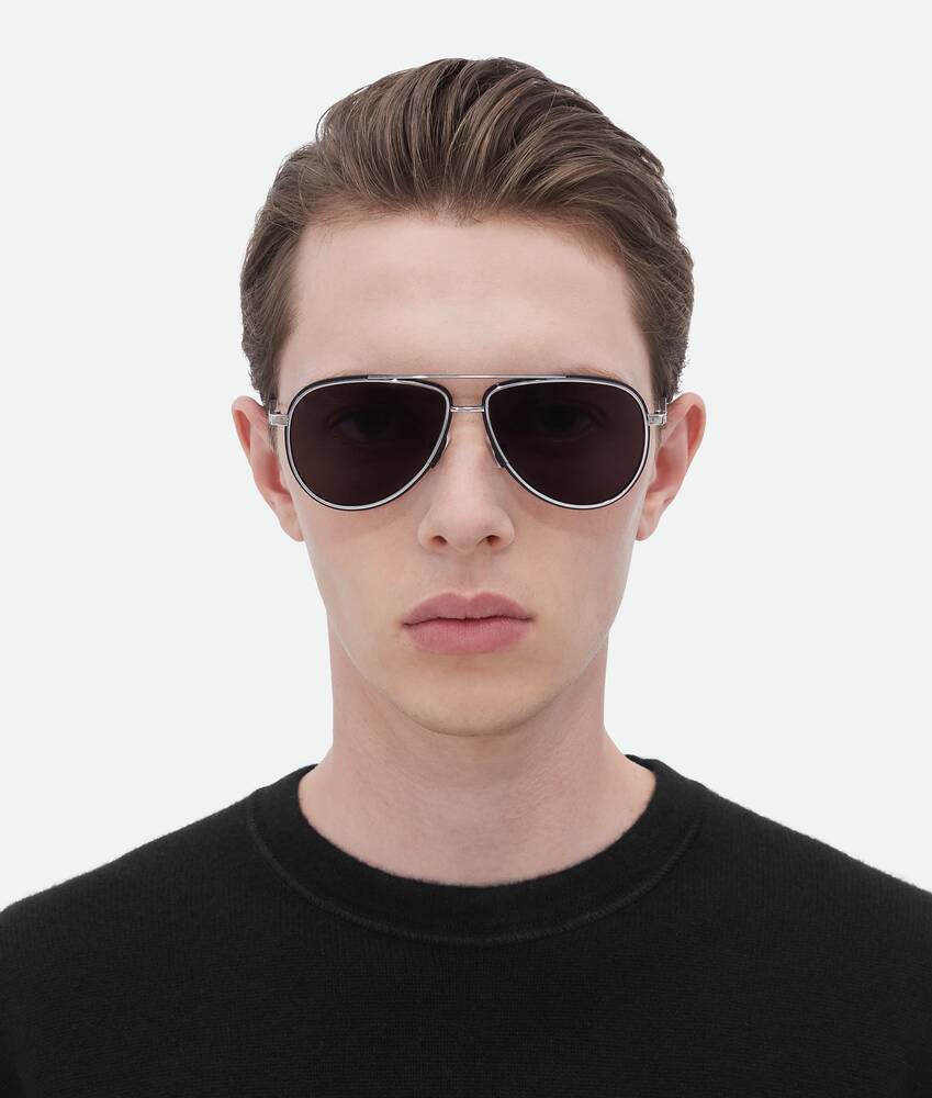 Display a large version of the product image 6 - Rim Aviator Sunglasses