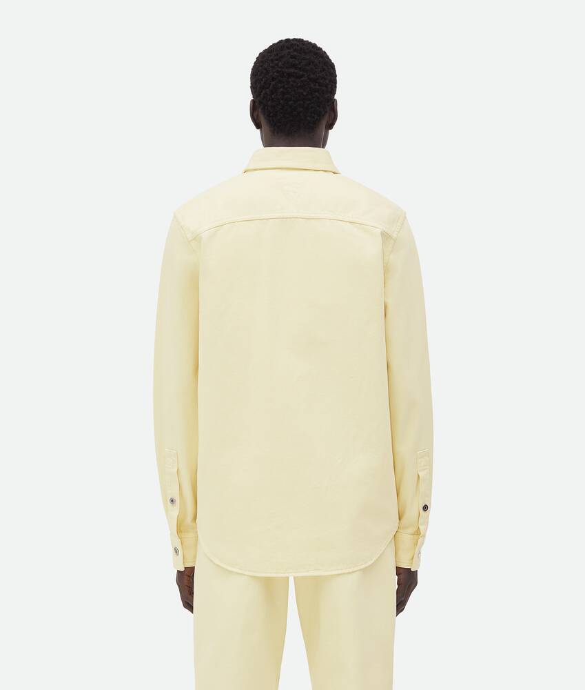 Display a large version of the product image 3 - Yellow Wash Denim Shirt