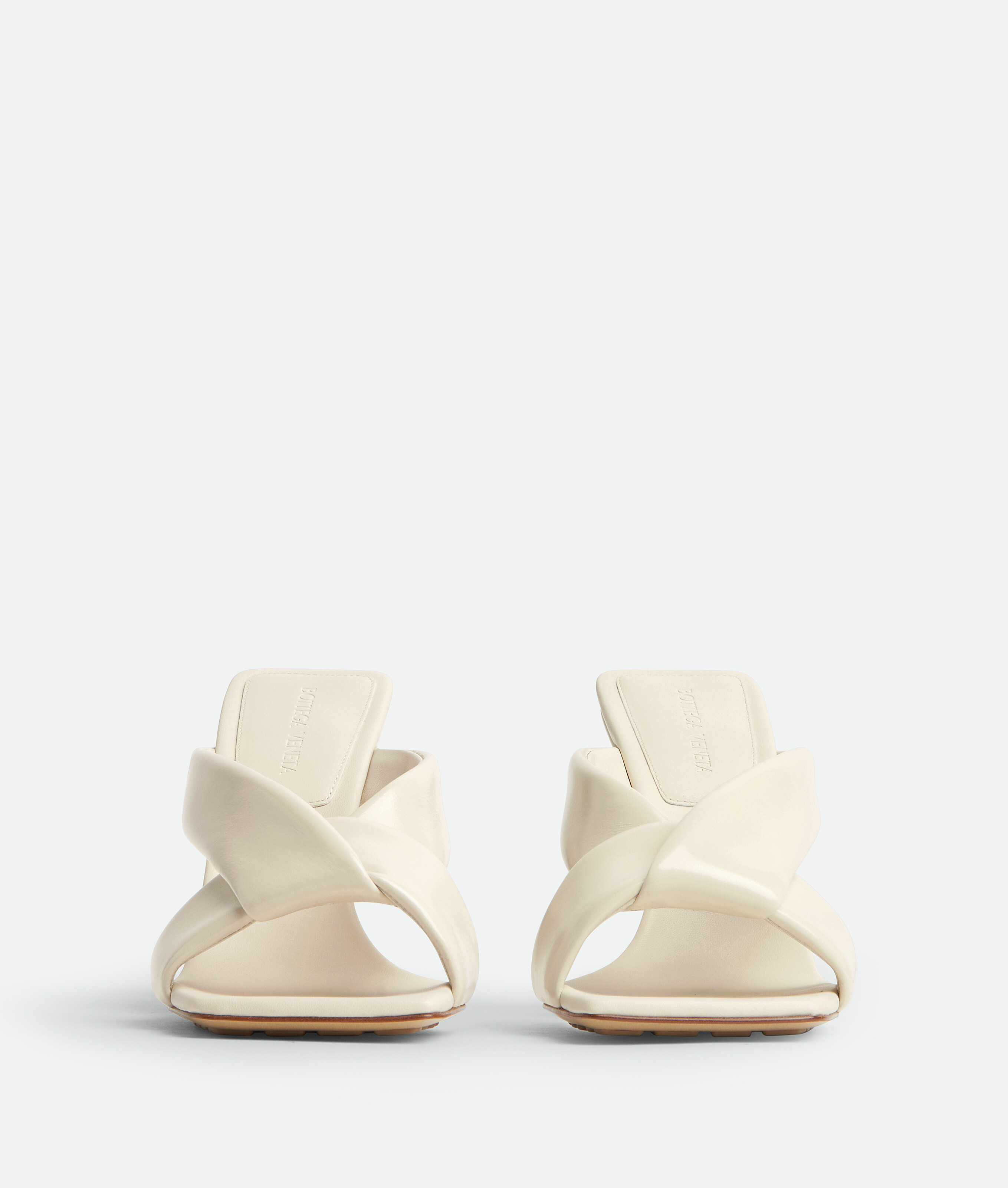 Bottega Veneta Riva Mule In Gray