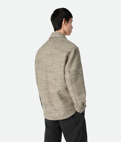 Felt Wool Overshirt