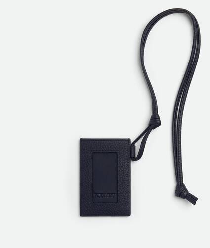 Intrecciato Badge Holder