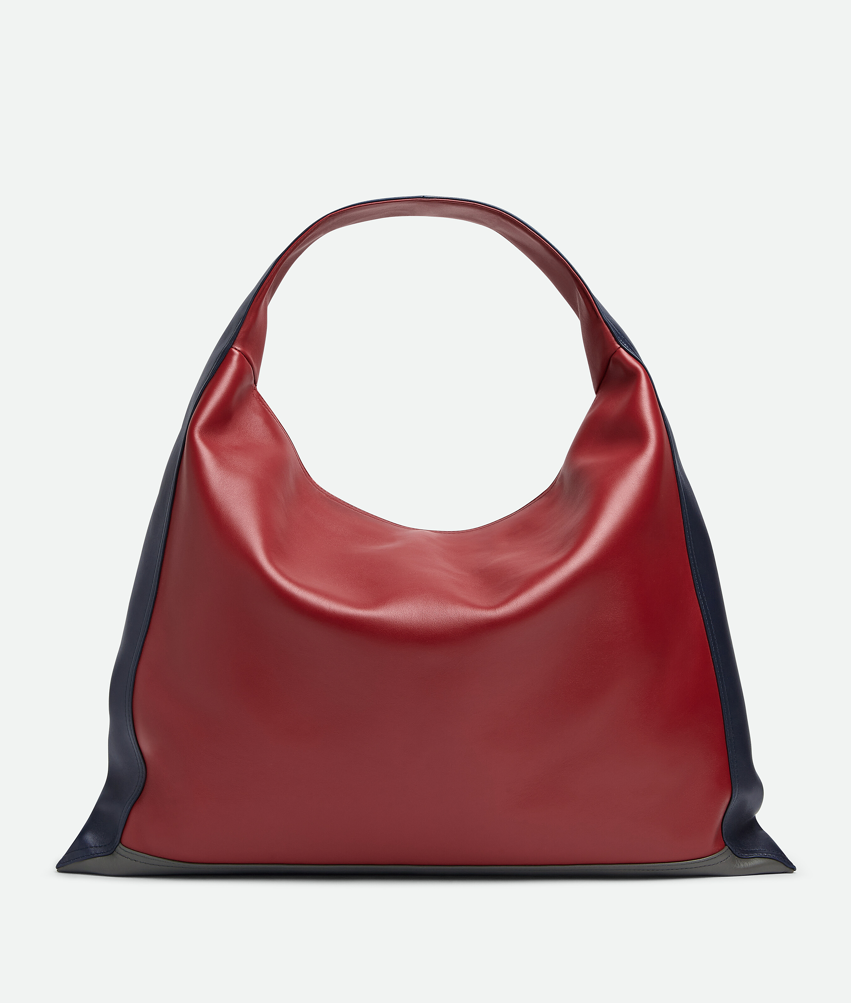 Bottega Veneta Large Hop Shoulder Bag In Rosewood/space/lapilli