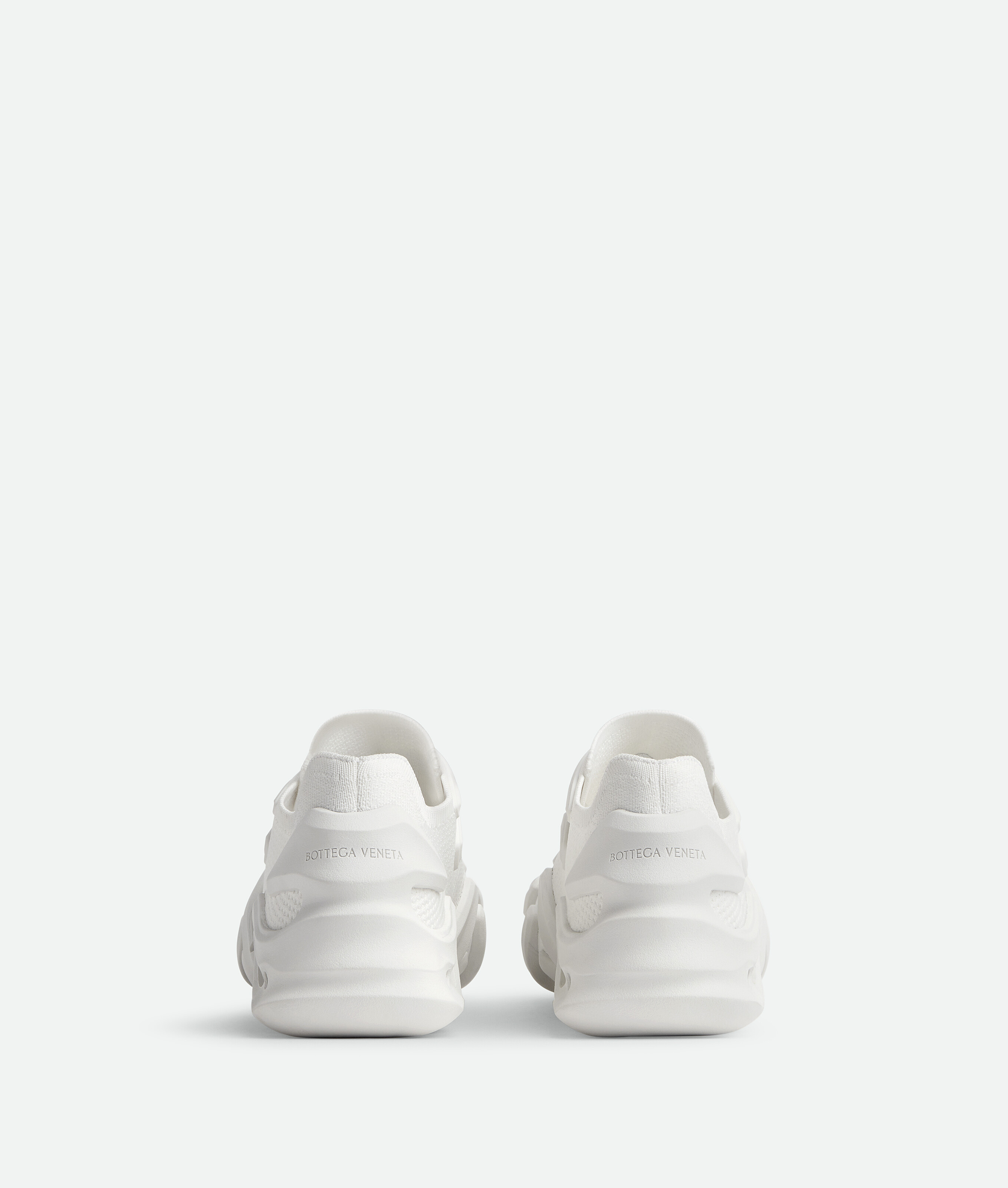 Shop Bottega Veneta Flex Sneakers In Optic White