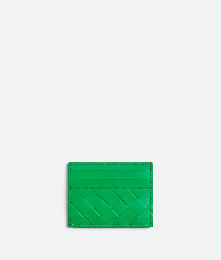 Bottega Veneta® Men’s Intrecciato Credit Card Case in Parakeet