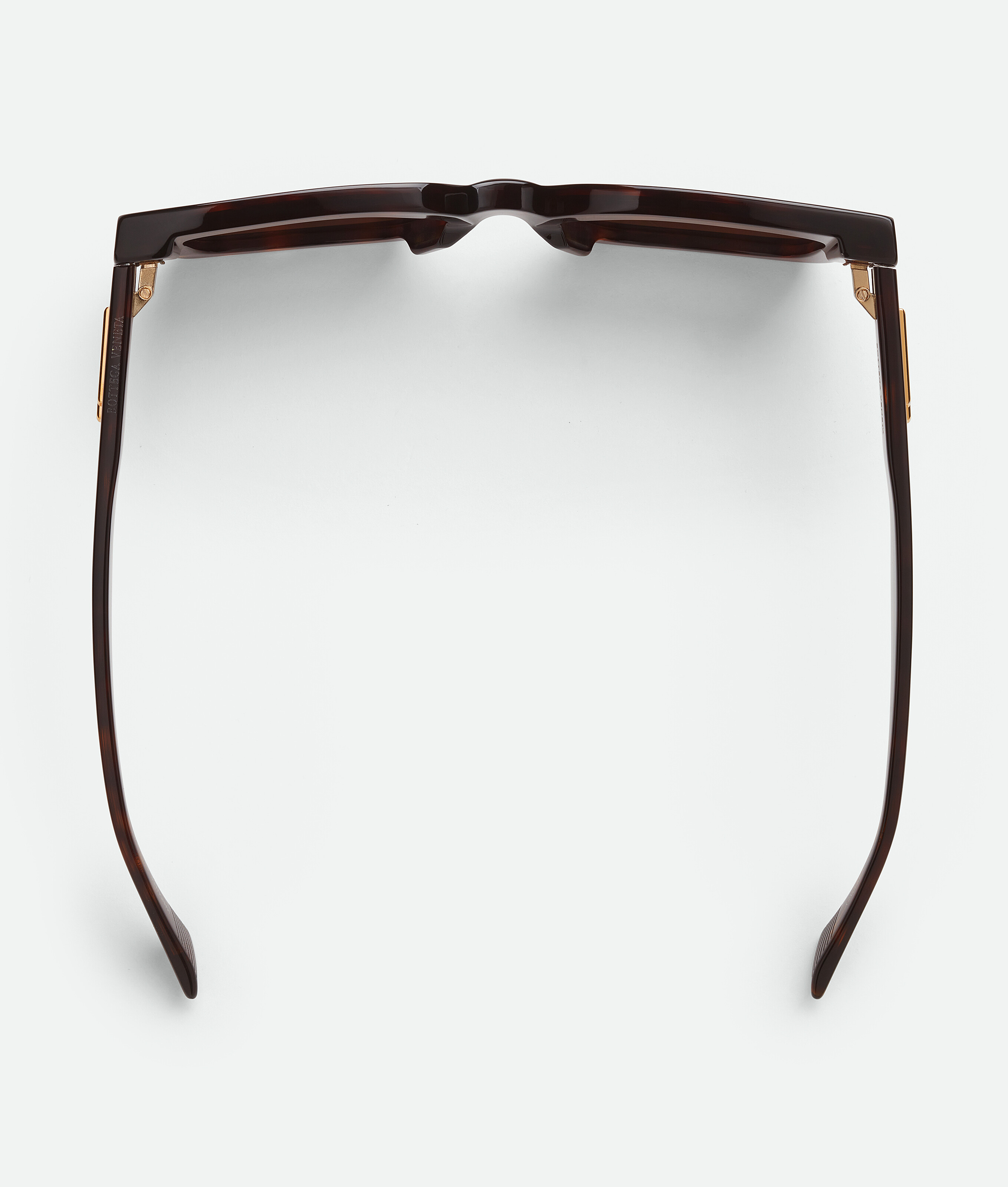 Shop Bottega Veneta Classic Square Sunglasses In Brown