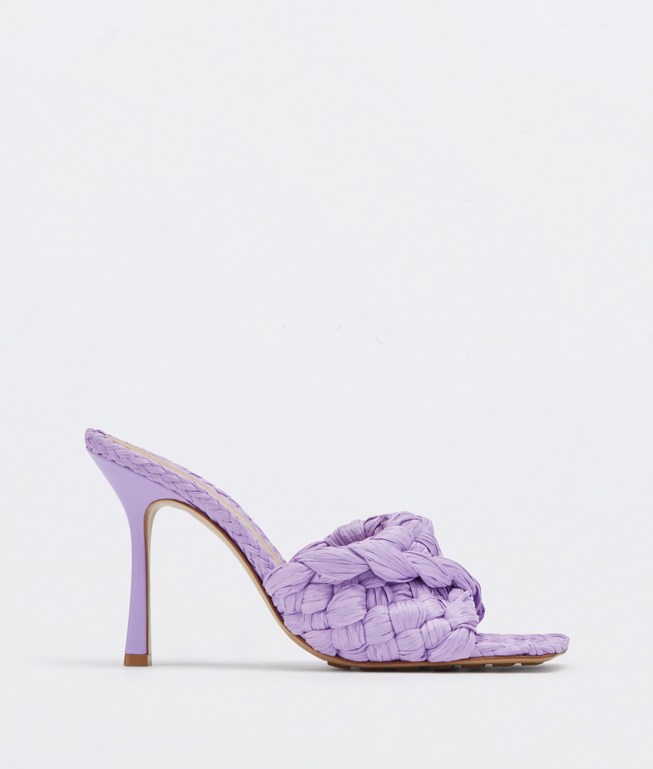 bottega veneta purple sandals