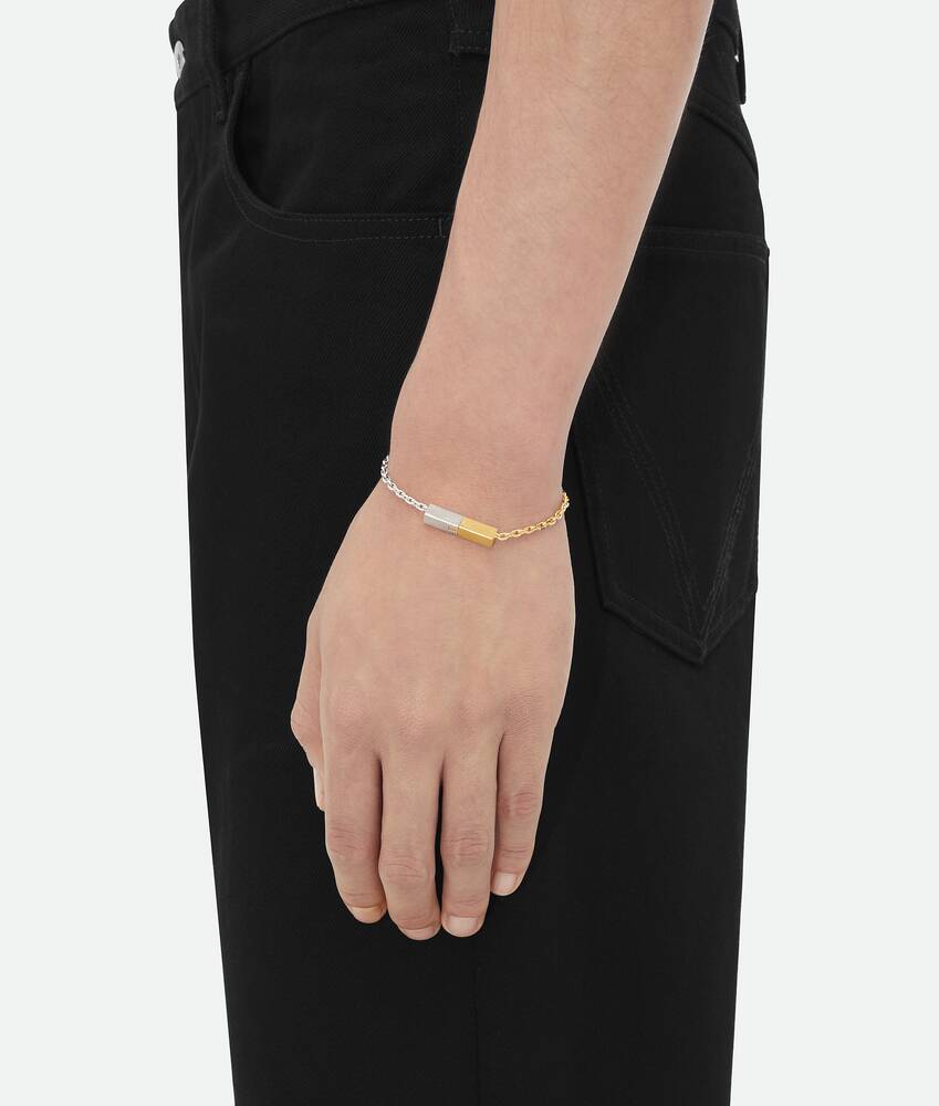 Bottega Veneta Gold Chain Bracelet