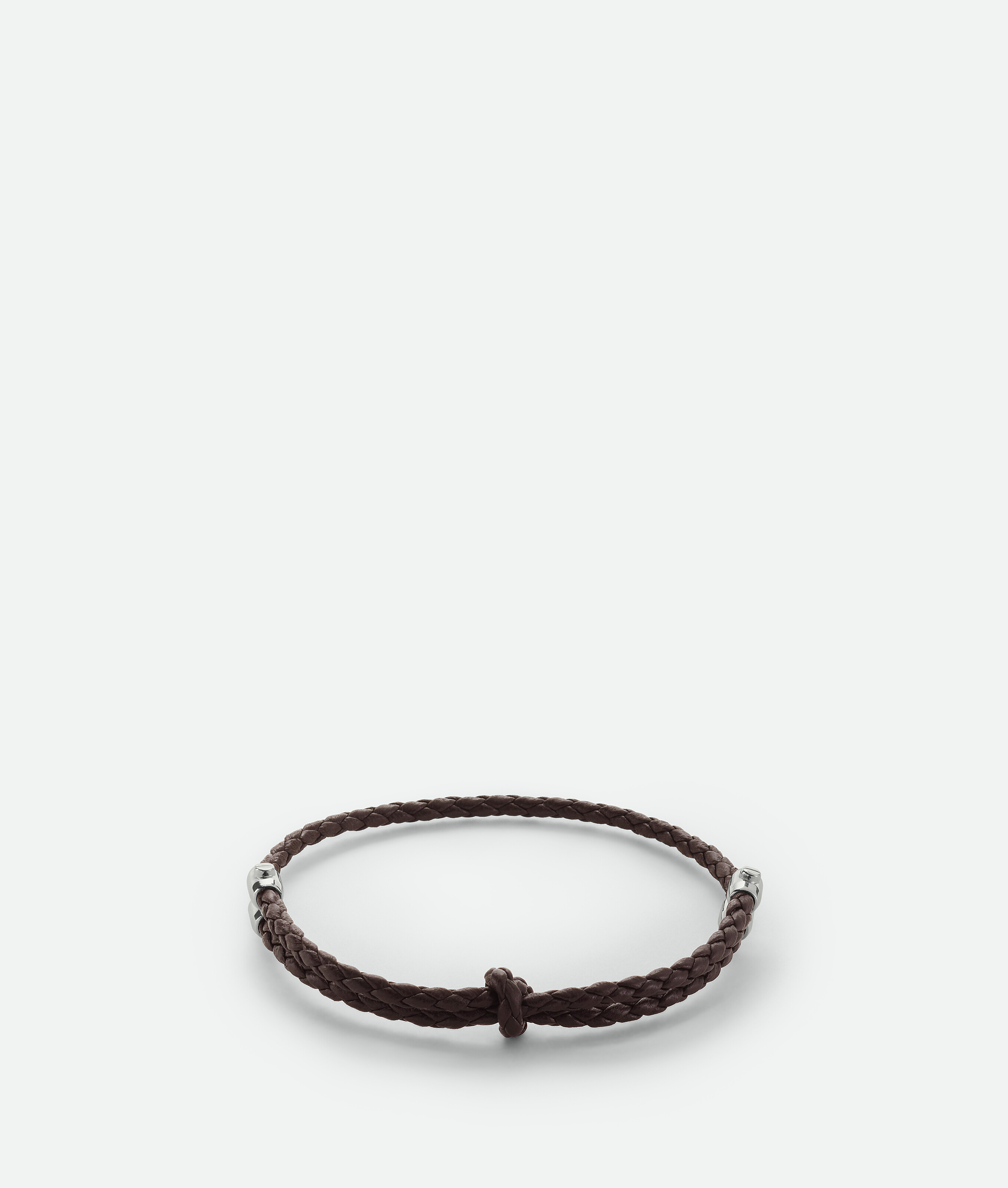 Bottega Veneta Leather Bracelet - Fondant - Man - L