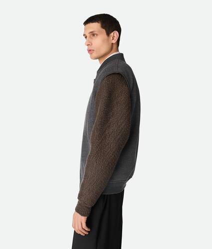 Double Face Wool Gilet