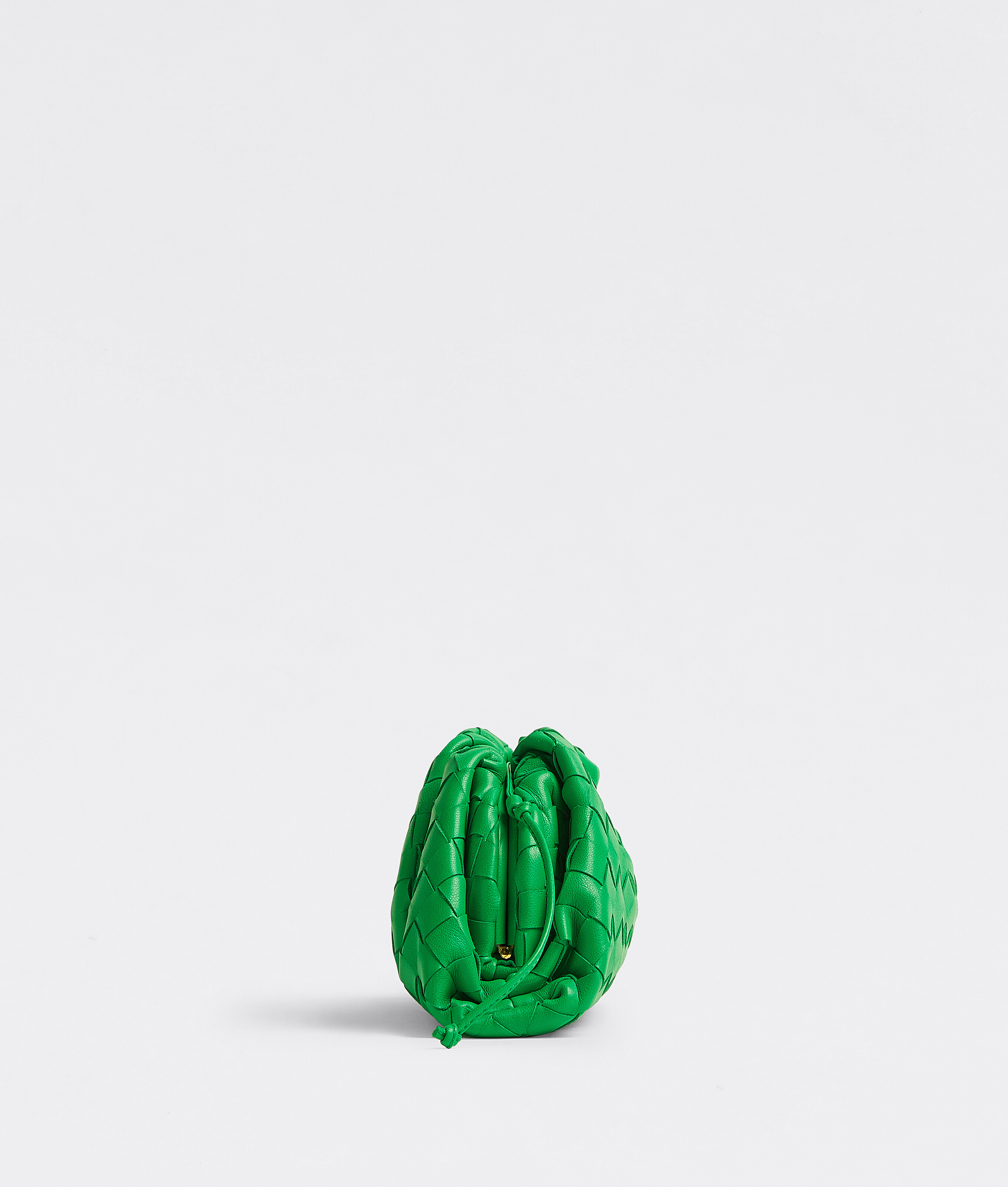 Shop Bottega Veneta Mini Pouch In Parakeet