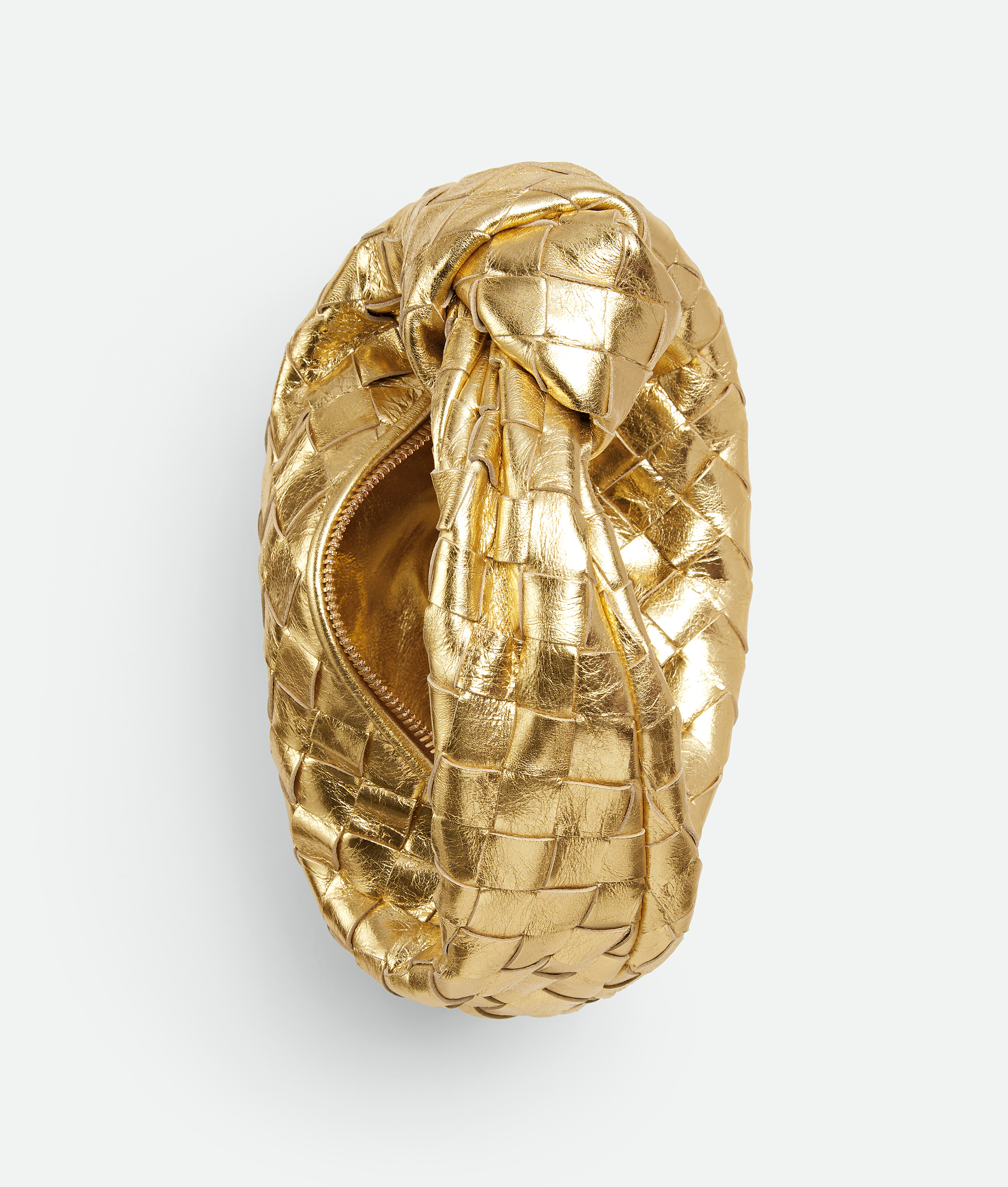 Bottega Veneta Mini Jodie In Gold