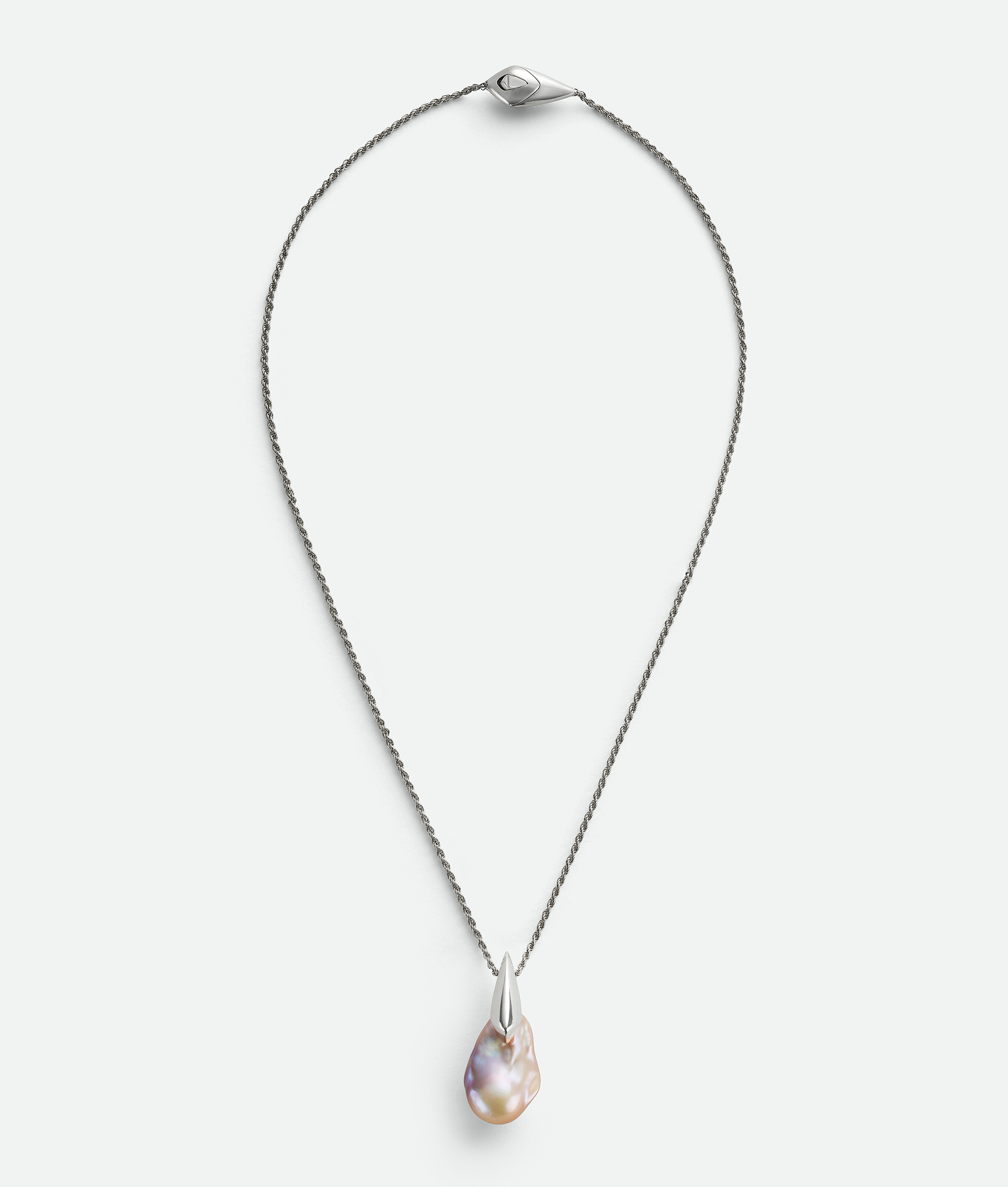 Bottega Veneta Pearl Pendant - Yellow - Woman -