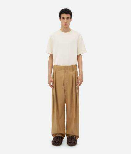 Display a large version of the product image 1 - Leather Pleated Pants