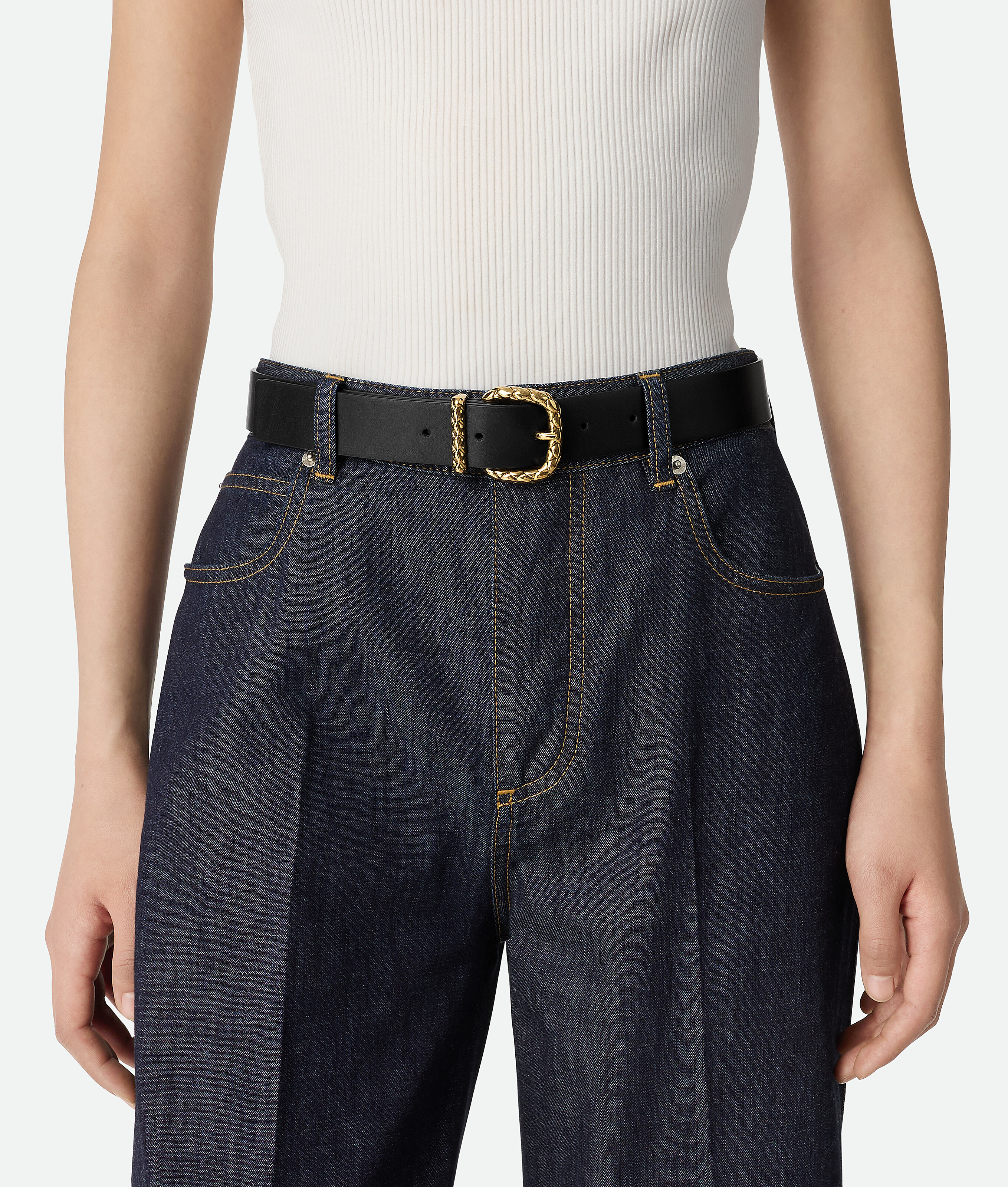Bottega Veneta Coaxial Loop Belt