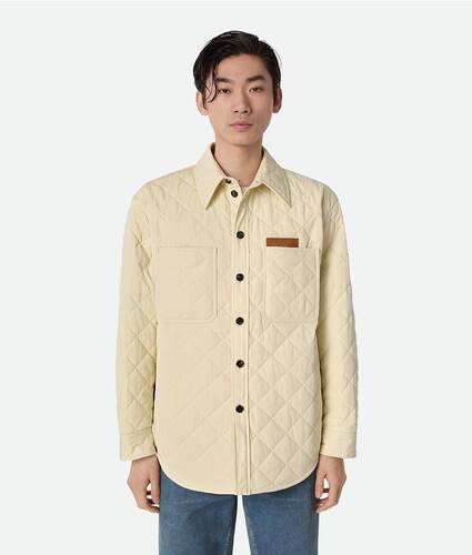 Quilted Cotton Overshirt