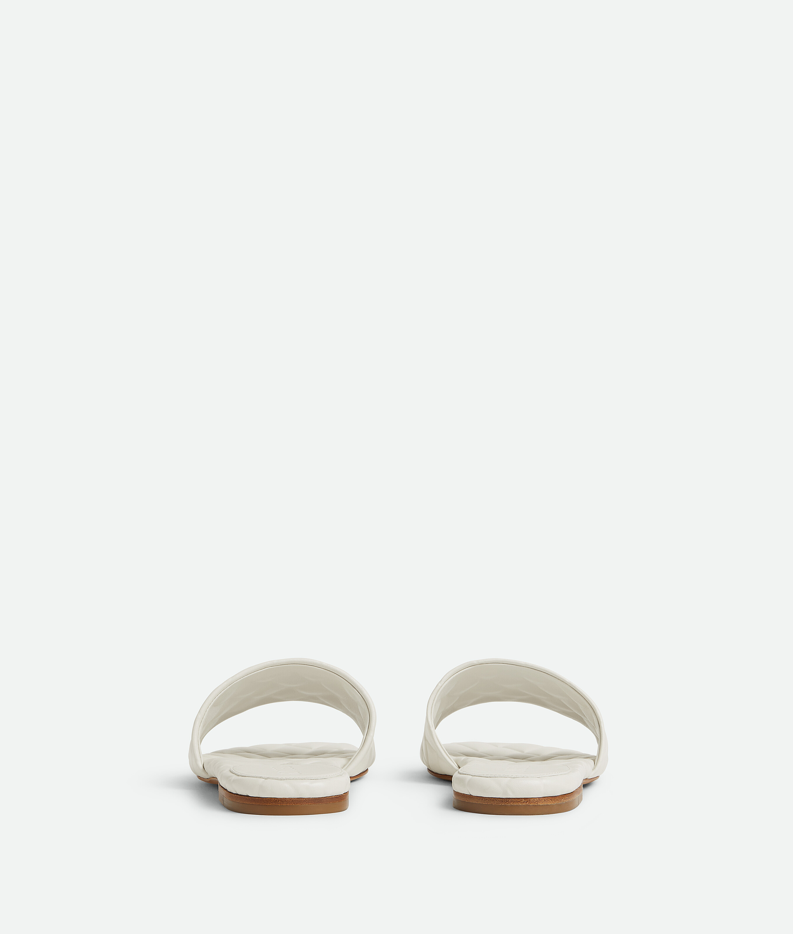 Shop Bottega Veneta Flache Amy Mules In White