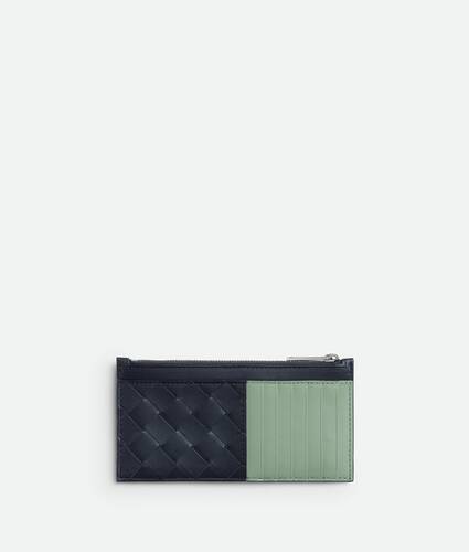 Intrecciato Long Zippered Card Case