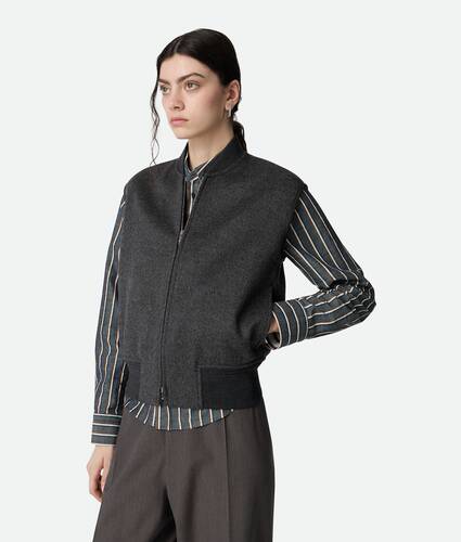 Double Face Wool Gilet