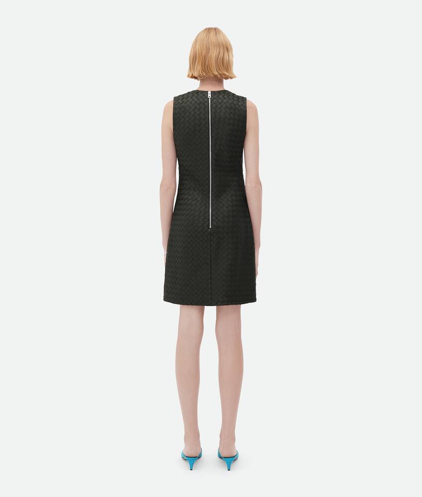 Display a large version of the product image 3 - Intrecciato Leather Dress