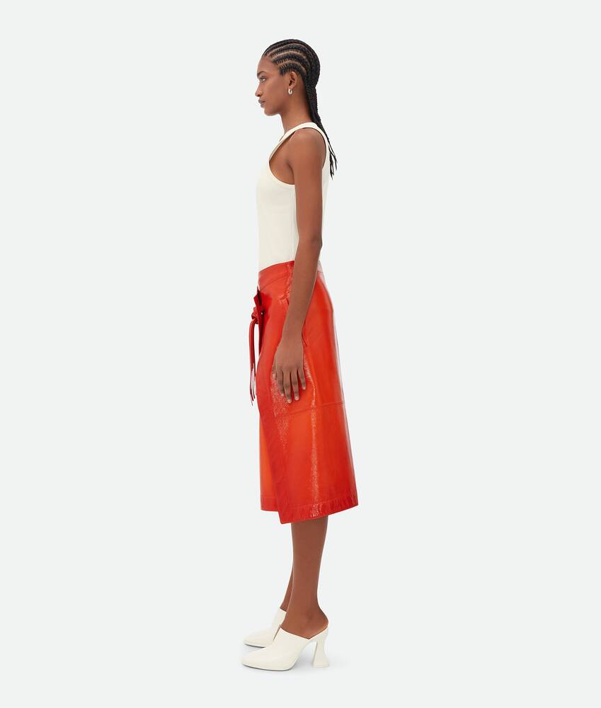 Display a large version of the product image 2 - Dégradé Effect Leather Skirt